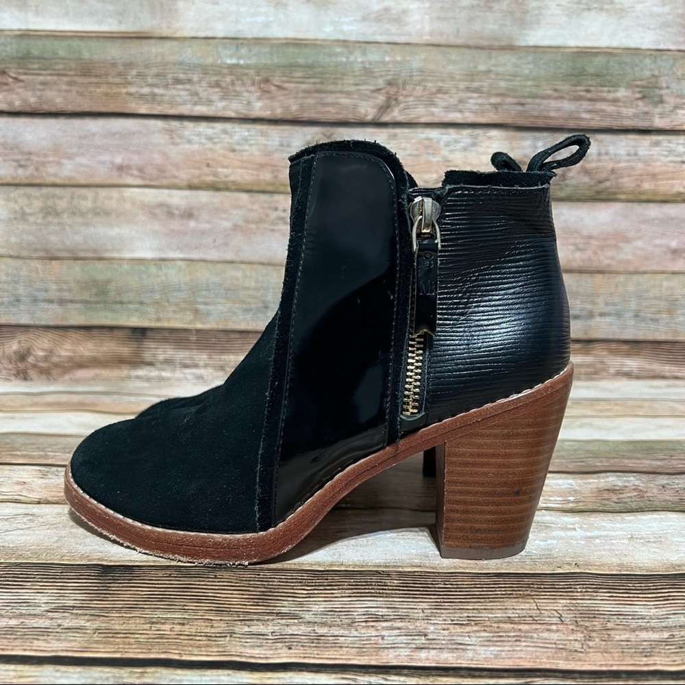 Matt Bernson Black Holt Ankle Booties